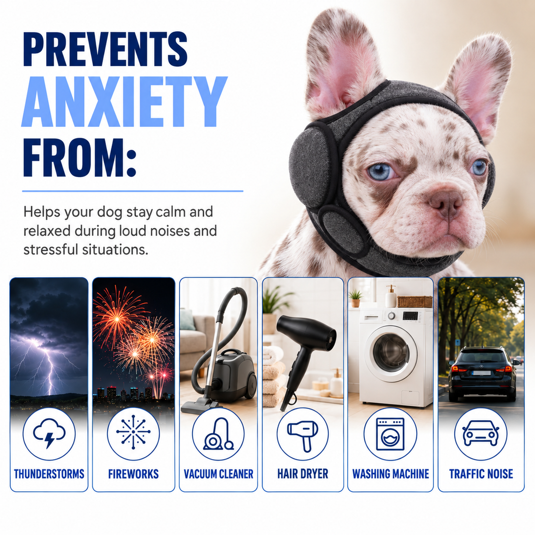 Dog Calming Headwrap