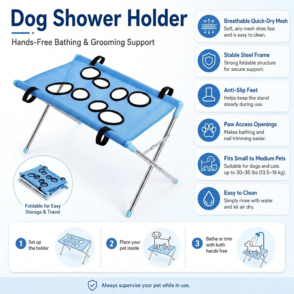 Dog Shower Holder