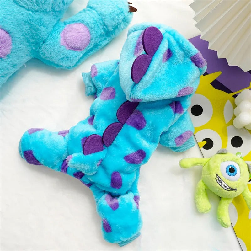 sully monsters inc dog costume Dinosaur Costume – Paws Direction